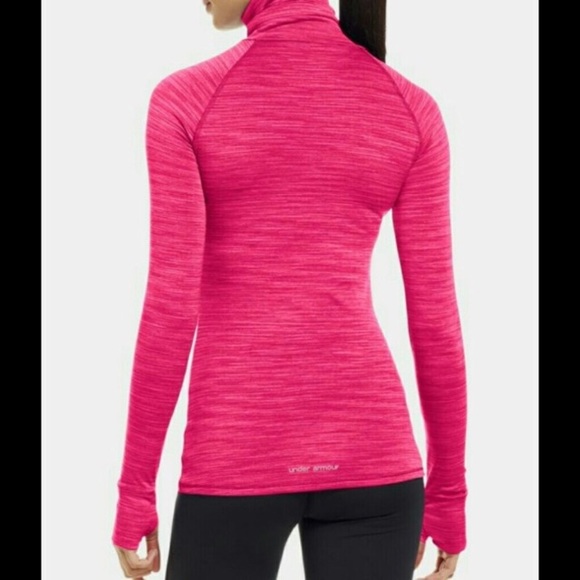 NWT Under Armour Printed Fly-By Turtleneck sz S - Picture 2 of 8